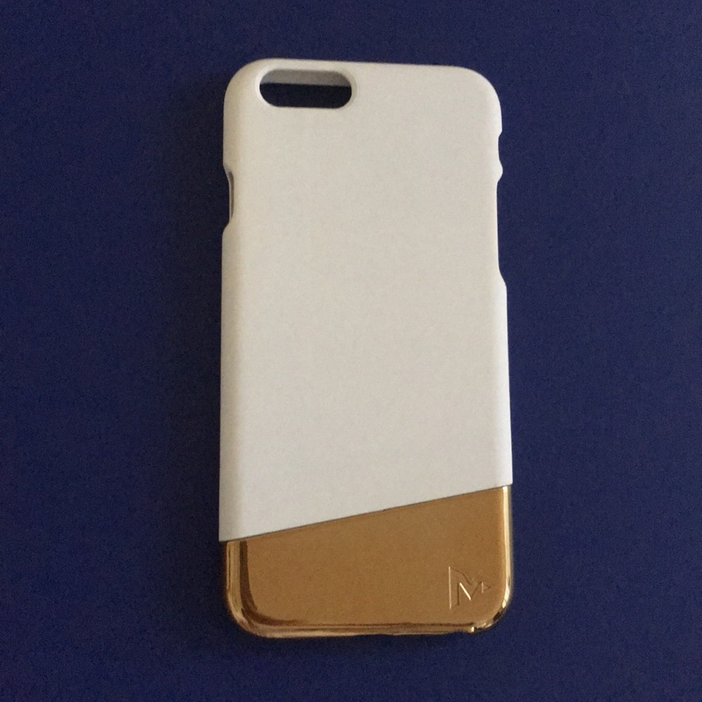White & Gold iPhone 6 case BRAND NEW UNUSED
